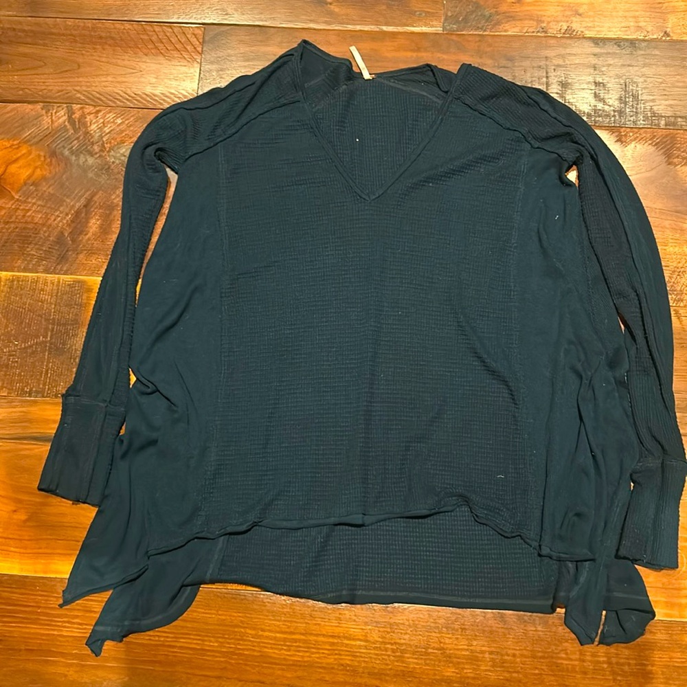 Free people long sleeve shirt